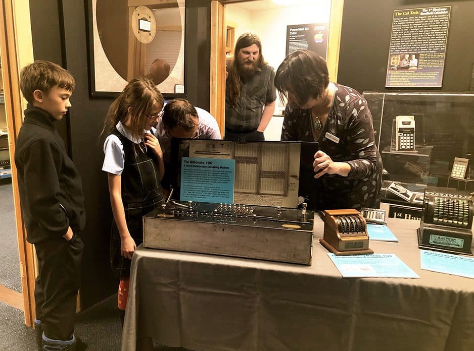 kids enjoying the American Computer & Robotics Museum